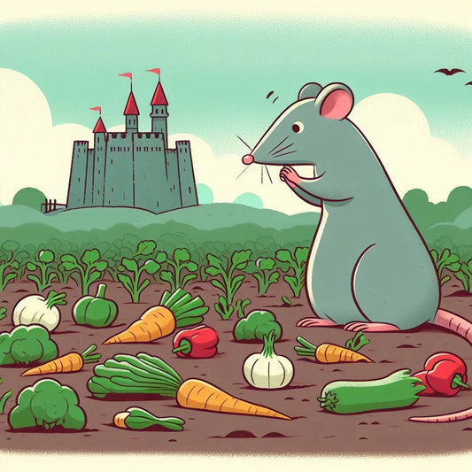 rats in a garden
