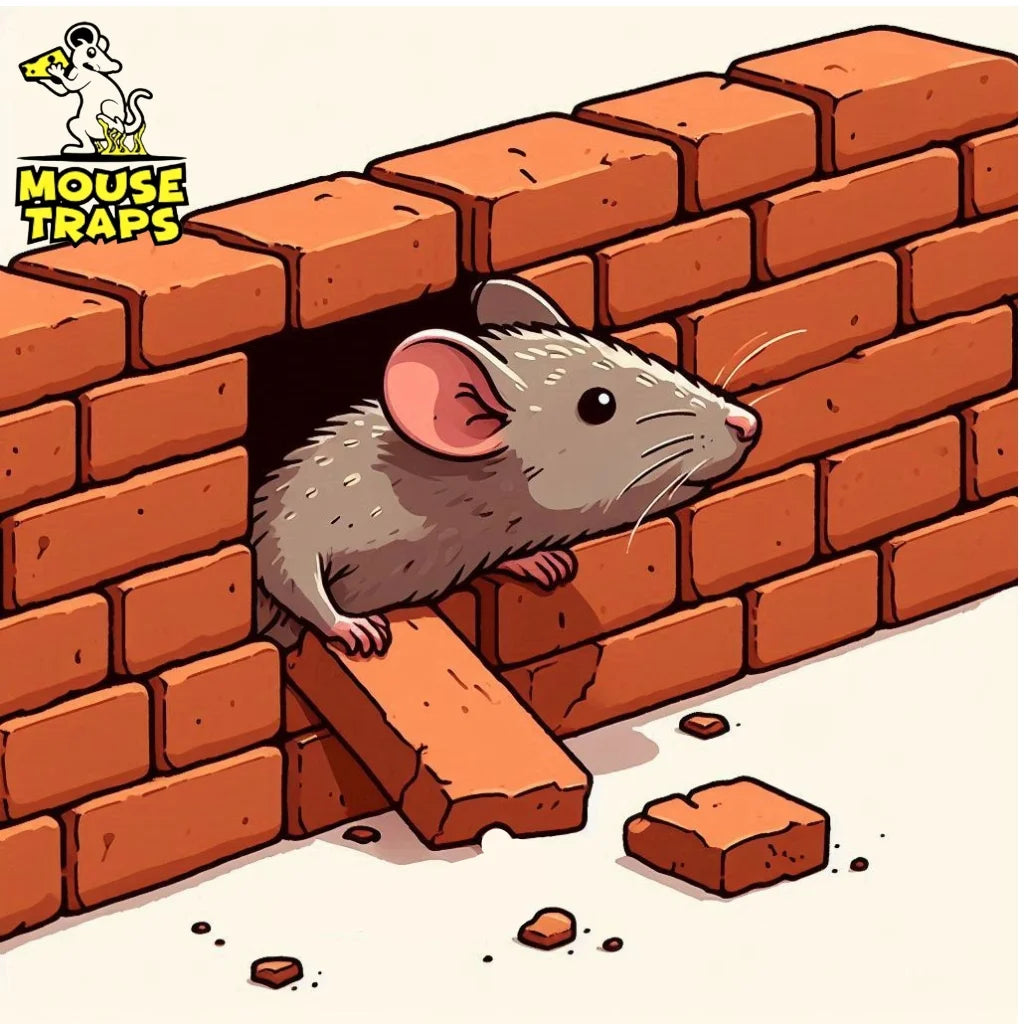 Can Rats Squeeze Through Small Gaps in Brickwork or Masonry