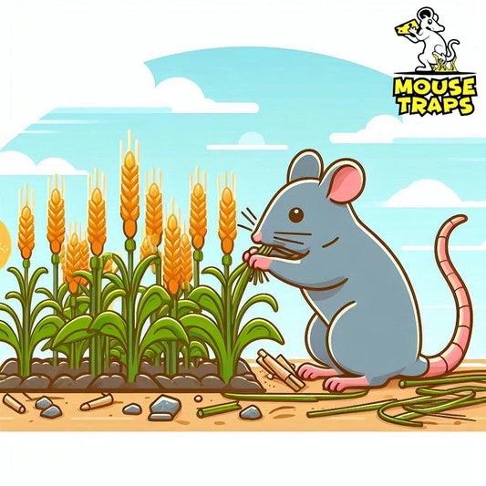 What are the risks of rats causing damage to agricultural crops?