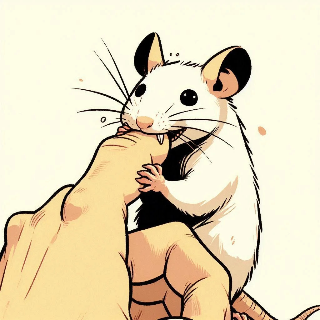 a rat bite