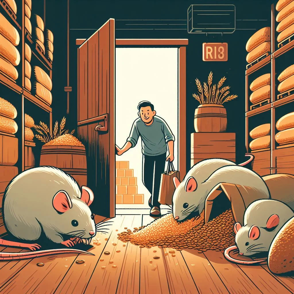 How to deal with rat infestation in agricultural grain stores or silos ...
